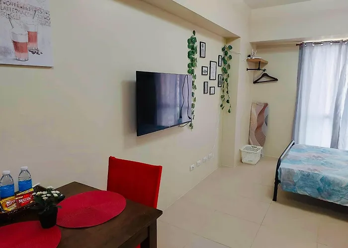 Fully Furnished Unit At Avida Riala With Fast Wifi And Netflix Apartment *